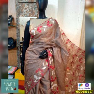 Half Tussar Saree