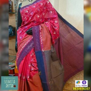 Kathastitch on Cotton Handloom