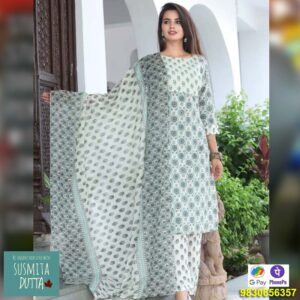 Pure Chanderi Benarasi Suit