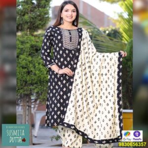 Pure Chanderi Benarasi Suit