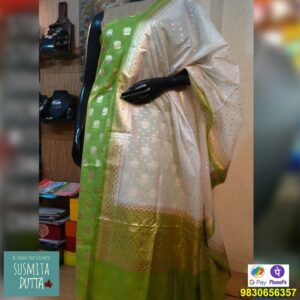 Pure Chanderi Benarasi Suit