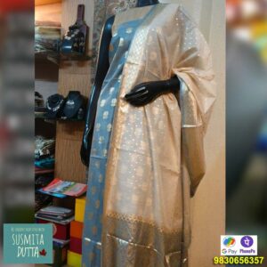 Pure Chanderi Benarasi Suit